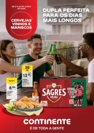 Folheto Continente | Cervejas, Vinhos e Mariscos Página 1