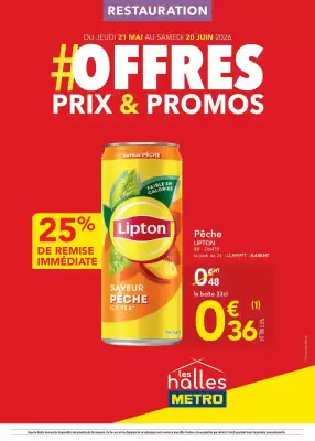 METRO (valable jusqu'au 20-06)