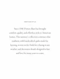 Pottery Barn flyer Page 2