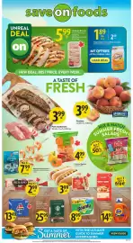 Save on Foods flyer week 24 Page 1