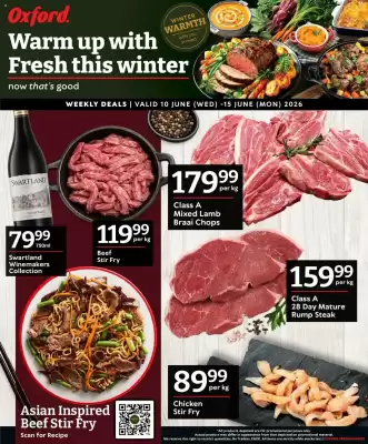 Oxford Freshmarket (valid until 15-06)