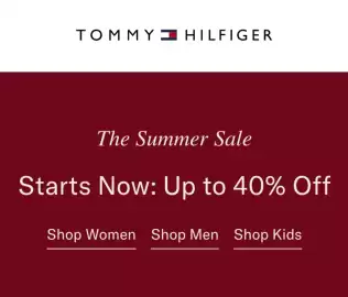 Tommy Hilfiger leták týden 24 Strana 1