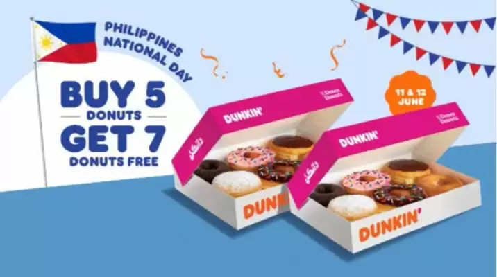 Dunkin Donuts catalogue (valid until 12-06)