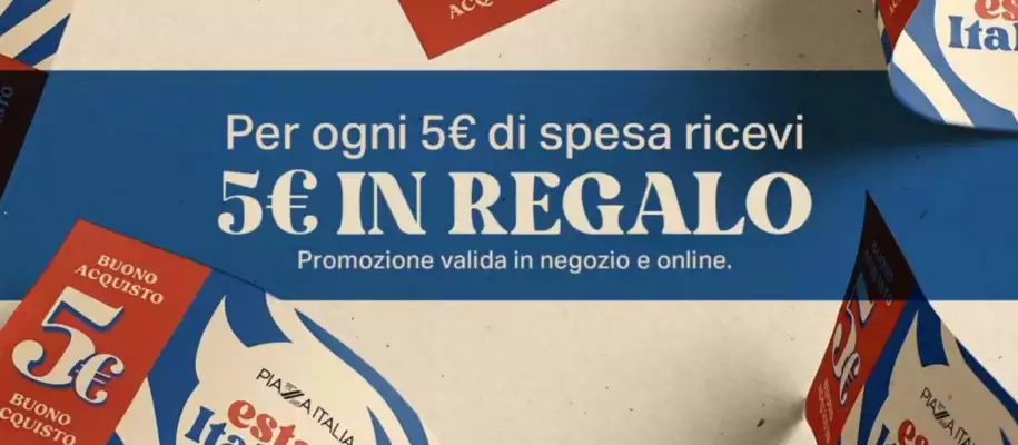 Piazza Italia (valido fino al 30-06)