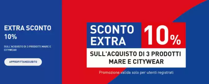 Volantino Intersport Pagina 1
