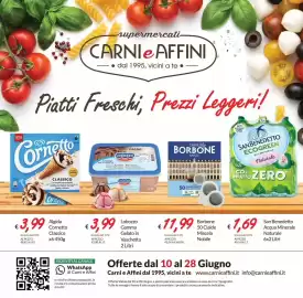 Volantino Carni e Affini Supermercati Pagina 1