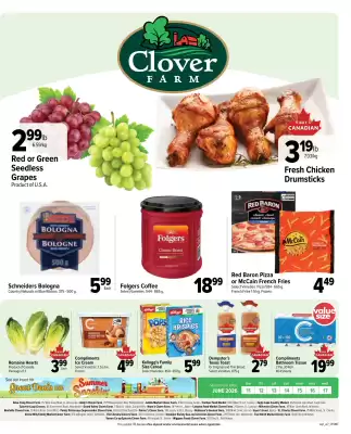 Clover Farm flyer (valid until 17-06)