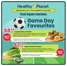 Healthy Planet flyer Page 1