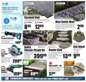 Timber Mart flyer Page 2