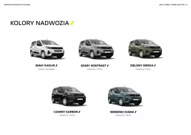 Opel gazetka | Combo Strona 8