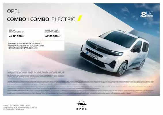 Opel | Combo (ważność do 30-04)