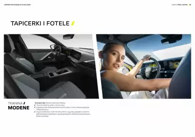 Opel gazetka | Astra Strona 18