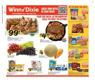 Winn Dixie weekly ad week 24 Page 1