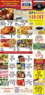 Morton Williams weekly ad (valid until 11-06)