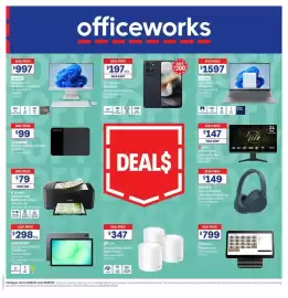 Officeworks catalogue Page 1