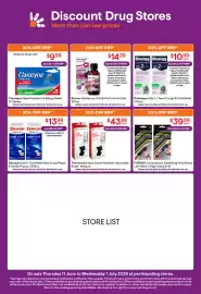 Discount Drug Stores catalogue Page 25