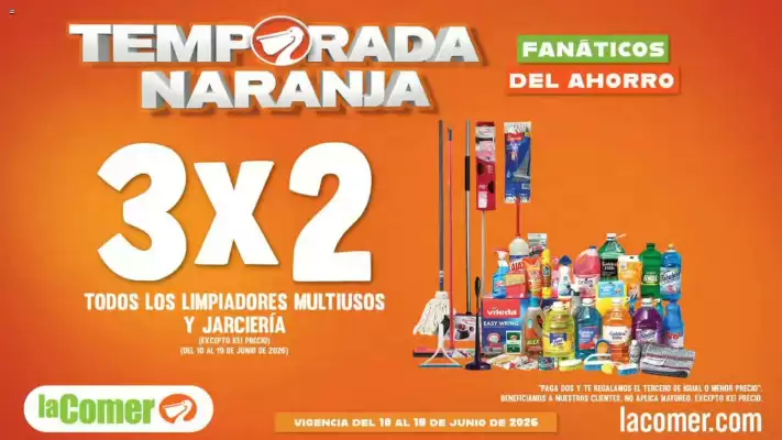 Folleto La Comer (válido hasta 19-06)