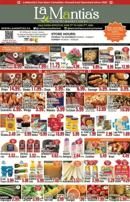 Lamantia's flyer (valid until 17-06)