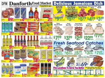 Danforth Food Market flyer week 24 Page 1