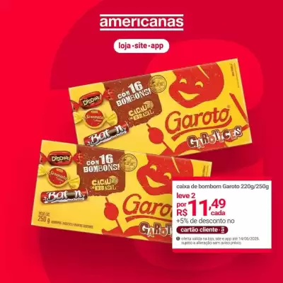 Lojas Americanas (válido até 14-06)