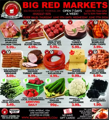 Big Red Markets flyer (valid until 17-06)