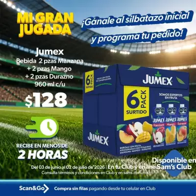 Sam's Club (válido hasta 2-07)