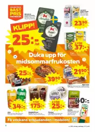 Stora Coop reklamblad vecka 25 Sida 8