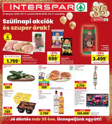 Interspar akciós újság