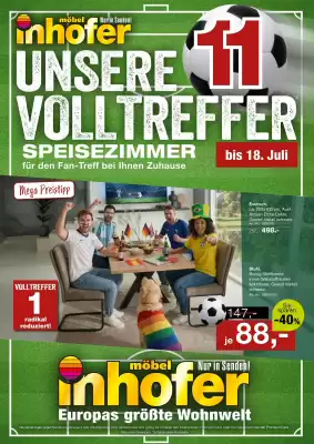 Möbel Inhofer Prospekt (gültig bis 18-07)