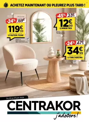 Centrakor (valable jusqu'au 23-06)