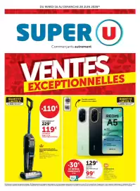 Catalogue Super U | Ventes exceptionnelles ! page 1