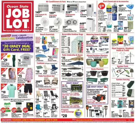 Ocean State Job Lot (valid until 18-06)