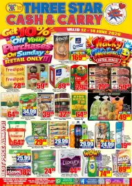 Three Star Cash and Carry catalogue Page 1