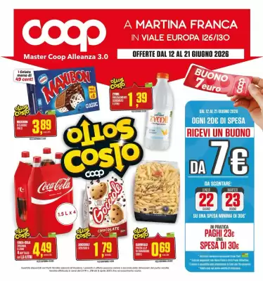Volantino Coop Master Alleanza 3.0 (valido fino al 21-06)