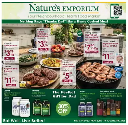 Nature's Emporium flyer (valid until 24-06)