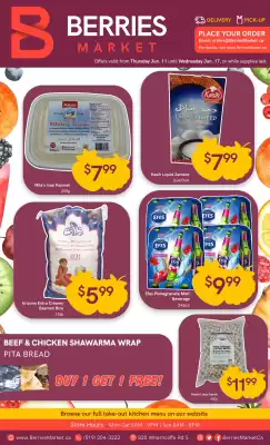 Berries Market flyer (valid until 17-06)
