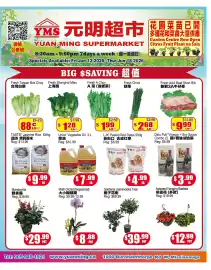 Yuan Ming Supermarket flyer week 24 Page 1