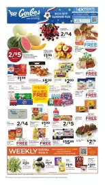 Gerbes weekly ad week 24 Page 1