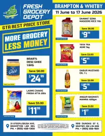 Fresh Grocery Depot flyer week 24 Page 1
