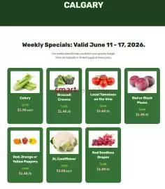 H&W Produce flyer week 24 Page 1