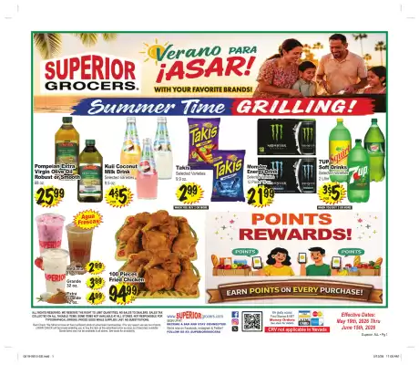 Superior Grocers weekly ad