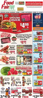 FoodFair weekly ad (valid until 13-06)