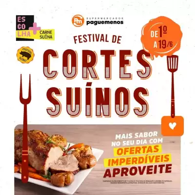 Catálogo Supermercados Pague Menos (válido até 19-06)