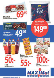 MaxiMat Töcksfors kundeavis Side 2