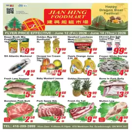 Jian Hing Supermarket flyer week 24 Page 1
