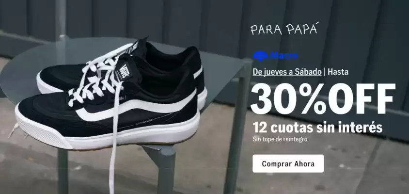 Vans (válido hasta 23-06)