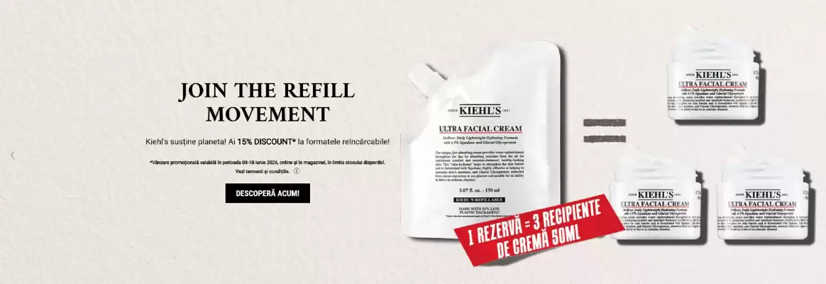 Kiehl's (valid până la 24-06)