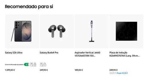 Folheto Samsung Página 1