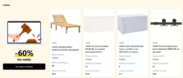 Folheto VidaXL Página 1