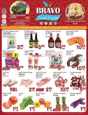 Bravo Fresh Foods (valid until 18-06)